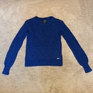 Abercrombie & Fitch Royal Blue Crew Neck Sweater